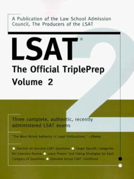 Paperback LSAT: Triple Prep Volume 2 Book