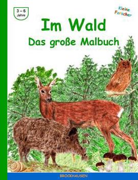 Paperback Im Wald - Das grosse Malbuch: Farbausgabe [German] Book