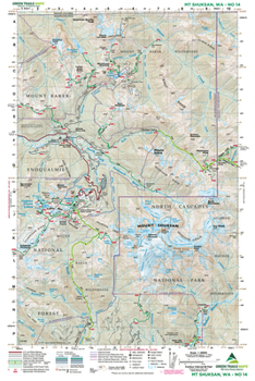 Map Mount Shuksan, Wa No. 14 Book