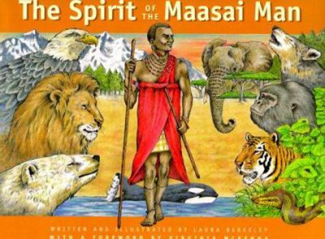 Hardcover The Spirit of the Massai Man Book