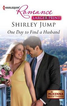 Mass Market Paperback One Day to Find a Husband [Large Print] Book