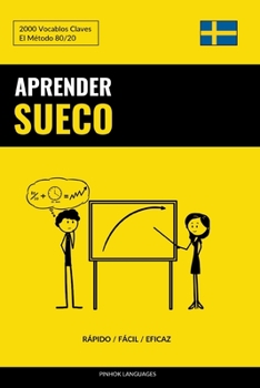 Paperback Aprender Sueco - Rápido / Fácil / Eficaz: 2000 Vocablos Claves [Spanish] Book