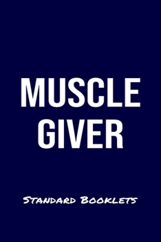 Paperback Muscle Giver Standard Booklets: A softcover fitness tracker to record four days worth of exercise plus cardio. Book