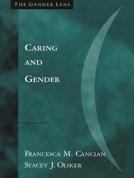 Paperback Caring and Gender Book