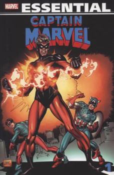 Paperback Essential Captain Marvel, Volume 1 Book