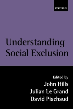 Paperback Understanding Social Exclusion Book