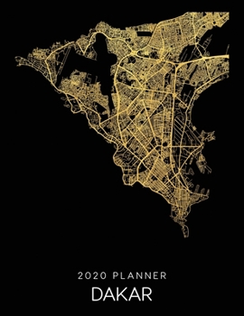 Paperback 2020 Planner Dakar: Weekly - Dated With To Do Notes And Inspirational Quotes - Dakar - Senegal Book