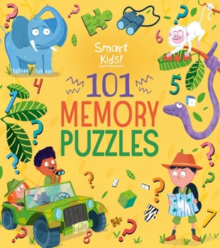 Paperback Smart Kids! 101 Memory Puzzles Book
