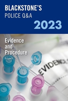 Paperback Blackstone's Police Q&A Volume 2: Evidence and Procedure 2023 Book