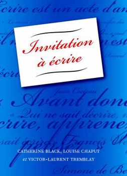 Paperback Invitation A Ecrire [French] Book