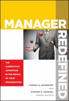 Hardcover Manager Redefined: The Competitive Advantage in the Middle of Your Organization Book