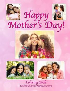 Happy Mother's Day Coloring Book