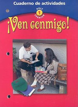 Paperback ?ven Conmigo!: Cuaderno de Actividades Level 1 [Spanish] Book