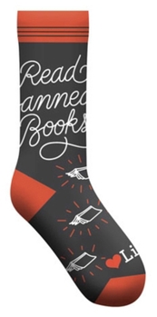 Misc. Read Banned Books Socks Book