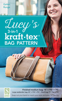 Paperback Lucy's 3-In-1 Kraft-Tex Bag Pattern Book