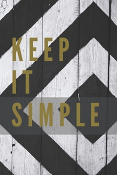 Paperback Keep It Simple Notebook: Composition Notebook - Take Note - Journal - Diary - Photo Album (110 Pages, Blank, 6 x 9) Book