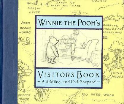 Hardcover Winnie-The-Pooh Visitor's Book