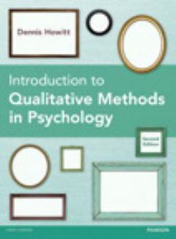 Paperback Introduction to Qualitative Methods in Psychology Book