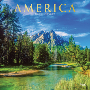 Calendar America 2023 Square Foil Book