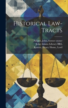 Hardcover Historical Law-tracts Book