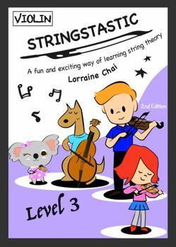 Paperback Stringstastic Level 3 Violin: Violin Music Theory Book