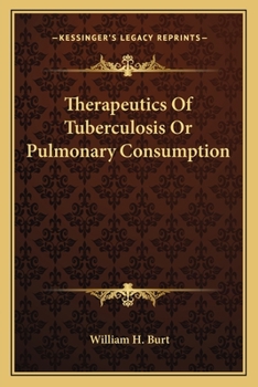 Therapeutics of Tuberculosis