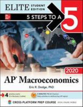 Paperback 5 Steps to a 5: AP Macroeconomics 2020 Elite Student Edition Book