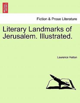 Paperback Literary Landmarks of Jerusalem. Illustrated. Book