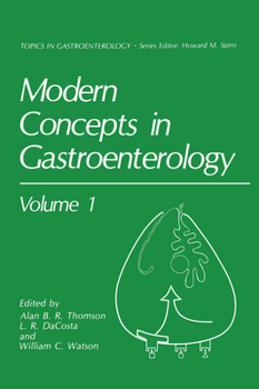 Hardcover Modern Concepts in Gastroenterology Volume 1 Book