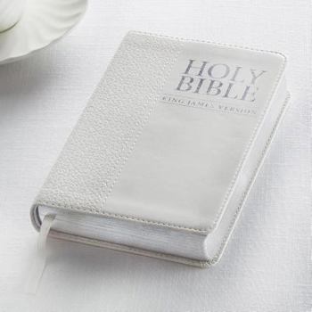 Imitation Leather KJV Pocket Edition: White Book