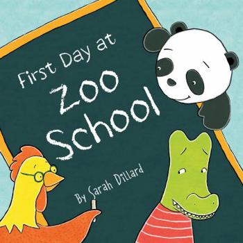Hardcover First Day at Zoo School Book