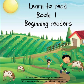 Paperback Learn To Read: Book 1 Beginning Readers Book