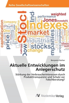 Paperback Aktuelle Entwicklungen im Anlegerschutz [German] Book