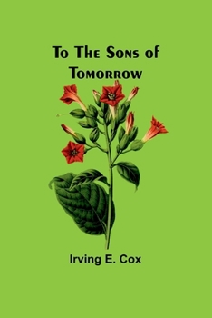 Paperback To the sons of tomorrow Book