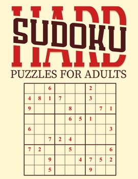 Paperback sudoku hard puzzles for adults: +1000 Sudoku puzzle book for adults With Full Solutions Book