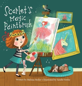 Hardcover Scarlet's Magic Paintbrush Book