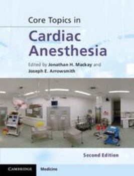 Electronics Core Topics in Cardiac Anesthesia Book
