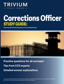 Paperback Corrections Officer Study Guide: Test Prep with Practice Questions for Correctional Exams Book
