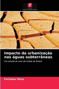 Paperback Impacto da urbanização nas águas subterrâneas [Portuguese] Book