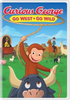 DVD Curious George: Go West, Go Wild Book