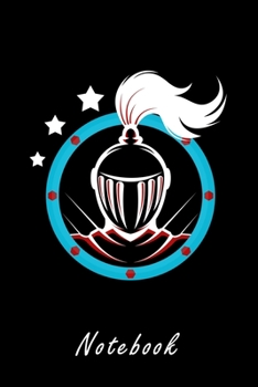 Notebook: 6x9 Knight Middleage | grid | squared paper | notebook | notes