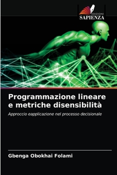 Paperback Programmazione lineare e metriche disensibilità [Italian] Book
