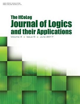 Paperback Ifcolog Journal of Logics and their Applications. Volume 4, number 5 Book