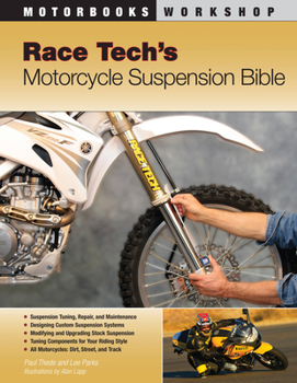 Paperback Race Tech's Motorcycle Suspension Bible Book