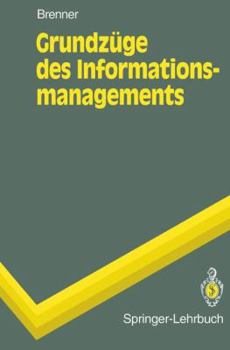 Paperback Grundz?ge des Informationsmanagements [German] Book