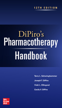 Paperback Dipiro's Pharmacotherapy Handbook, 12th Edition Book