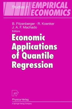 Hardcover Economic Applications of Quantile Regression Book