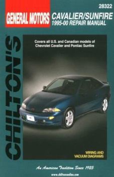 Paperback GM Cavalier and Sunfire, 1995-00 1995-00 Repair Manual Book