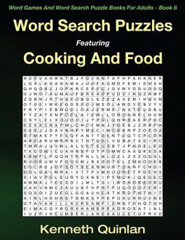 Paperback Word Search Puzzles Featuring Cooking And Food Book