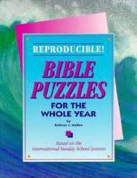 Paperback Bible Puzzles for the Whole Year Book